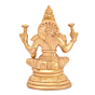 Brass Laxmi Maa Sitting on Bajat Statue Idol KBH04982