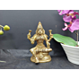 Brass Laxmi Maa Sitting on Bajat Statue Idol KBH04982