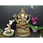 Brass 8 Vinayak Ganesh Statue Idol KBH05000