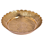 Brass Flower Dish KBH05013