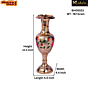 Brass Colour Design Medium Flower Pot KBH05023