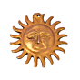 Brass Sun Small Wall Hanging KBH05038