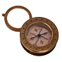 Brass Compass with Magnifying Glass KBH05055