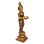 Brass Deep Lady Statue KBH05066