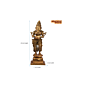 Brass Deep Lady Statue KBH05066
