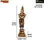 Brass Deep Lady Statue KBH05066