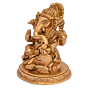 Brass Ganesh Sitting Statue Idol KBH05088
