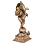 Brass Dancing Ganesh Statue KBH05115