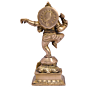 Brass Dancing Ganesh Statue KBH05115