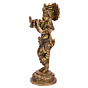 Brass Standing Krishna Medium Statue KBH05116