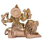 Brass Sitting Ambe Maa Statue Idol KBH05117