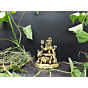Brass Shankar Sitting on Nandi Statue Idol KBH05119