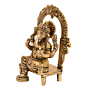 Brass Kaman Ganesh fine finish medium | KBH05143