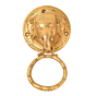 Brass Elepanth face Door Noker  KBH05174