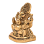 Brass Ganesh sitting | KBH05181