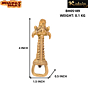 Brass Bull bottelopener 4 Inch KBH05189