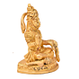 Brass Hanuman Sitting Idol KBH05195