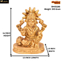 Brass Laxmi sitting  KBH05198