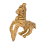 Brass Horse Miniature Statue KBH05204