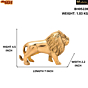 Brass Lion medium KBH05228