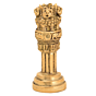 Brass Ashok Pillar Miniature KBH05241