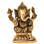 Brass Lord Ganesha Idol KBH05242