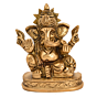 Brass Ganesh Idol KBH05277