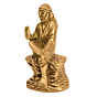 Brass Sai Baba Medium Idol KBH05286