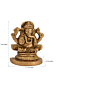 Brass Ganesh Small Idol KBH05298
