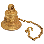 Brass Ganesh Wall Hanging Bell KBH05323