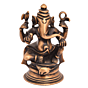 Brass Ganesh Idol KBH05324