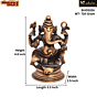 Brass Ganesh Idol KBH05324