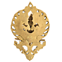 Brass Ganesh Diya Wall Hanging KBH05338