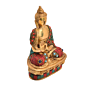 Brass Stone Buddha Statue Idol KBH05383