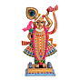 Brass Shreenathji Statue with Colour Work Idol KBH05387