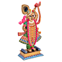 Brass Shreenathji Statue with Colour Work Idol KBH05387