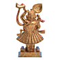 Brass Shreenathji Statue with Colour Work Idol KBH05387