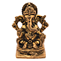 Brass Lord Ganesha Small Idol KBH05402