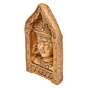 Brass Buddha Face Wall Hanging KBH05404