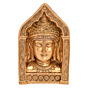 Brass Buddha Face Wall Hanging KBH05404