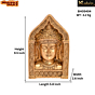 Brass Buddha Face Wall Hanging KBH05404