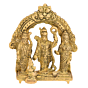 Brass Ram Darbar Medium Statue KBH05407