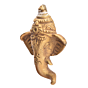 Brass Ganesh Face Wall Hanging KBH05434