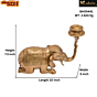 Brass Elephant Candle Stand KBH05441