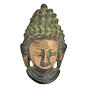 Brass Buddha Face Idol KBH05480