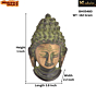 Brass Buddha Face Idol KBH05480