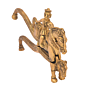 Brass Horses Nut Cutter KBH05551