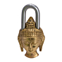Brass buddha lock KBH05598