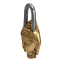 Brass buddha lock KBH05598