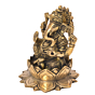 Brass Lord Ganesh on Lotus KBH05642
